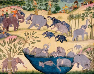Elephant Hunt of Maharaja Anup Singh of Bikaner